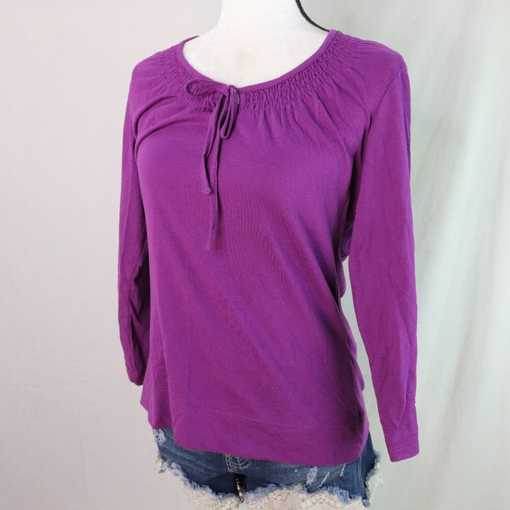 Riders by Lee Purple Long Sleeve Top